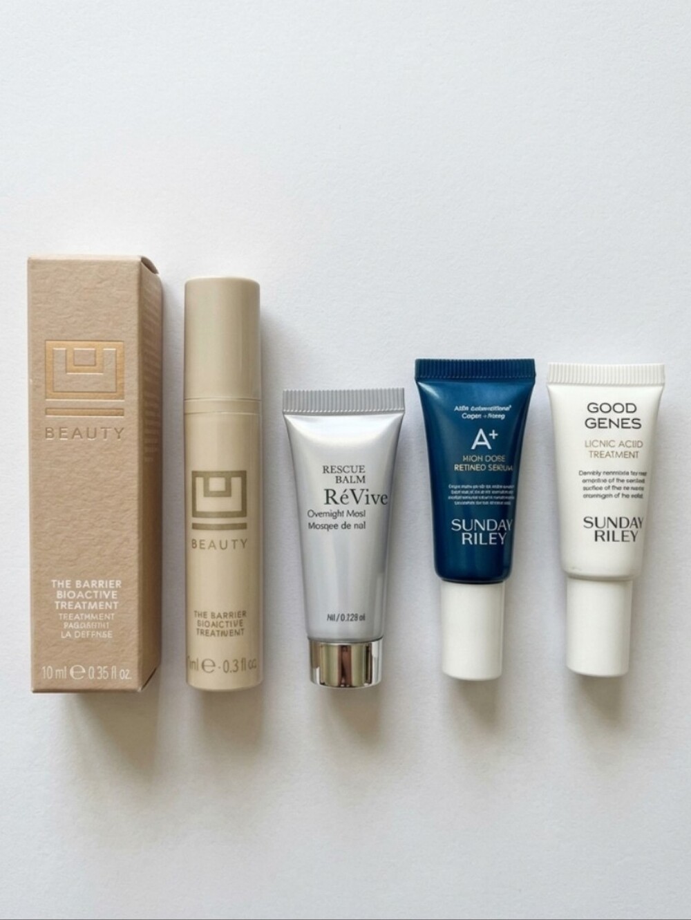 Lot Luxury Cosmetics ReVive, Sunday Riley, U beauty.